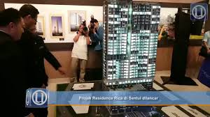 Over 500+ zero deposit listings! Launch Of Rica Residence Sentul Youtube