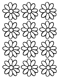 Want to whip up a simple, quick, pretty little flower that can be used to decorate just about any craf. Coloring Pages Daisy Flower Pattern Coloring Pages