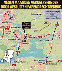 Proloog van afsluiting Papendrechtse brug begint 6 juli vanaf 7 uur met Baanhoekbrug | Dordrecht.net