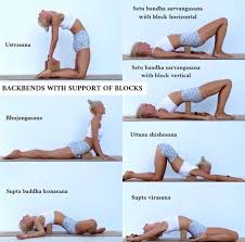 Daily Hatha Yoga On Instagram Backbends Blocks Backbends With The Support Of Blocks By Miriamindries Swi Yoga Tutorial Yoga Backbend Backbend