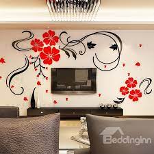 The interior design living room curtains for you. Wall Art 3d 87 Off Wall Stickers Living Room Wall Stickers Home Decor Wall Paint Designs