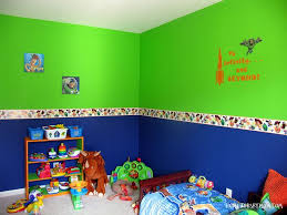 Toy Story Room Decor And Paint Ideas Home Jobs By Mom Toy Story Room Toy Story Bedroom Boy Room Paint