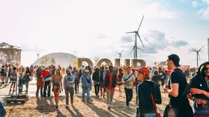 The total area is 33.32 km², giving a population density of 505 inhabitants per km². Dour Festival 2021 Festicket