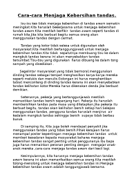 Cara menjaga kesehatan lainnya adalah dengan menjaga kebersihan diri maupun lingkukan sekitar. Cara Cara Menjaga Kebersihan Sekolah Karangan Spm