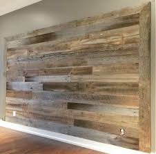 Grey Brown Mix Reclaimed Wood Planks Wood Walls Bedroom Old Barn Wood Wood Accent Wall