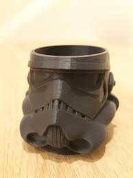 3d Printed Stormtrooper Planter Star Wars Inspired Cute Plant Etsy Star Wars Inspired Biodegradable Products Planters