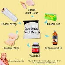 Petua kempiskan perut buncit dengan limau nipis & air. Perut Buncit Jadi Kempis Caranya Amal Green Tea Wrap Setiap Malam Hijabista