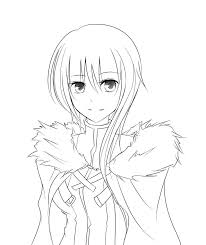 How to draw anime clothes for male characters. Winter Outfit Female Anime Winter Outfit