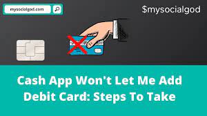 And, if you still trying to make any transaction, then it is possible that you get cash app won't let me send money. Cash App Won T Let Me Add Debit Card Steps To Take Mysocialgod