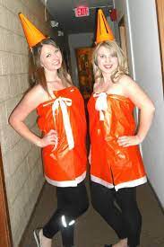 12 Awesome Diy Halloween Costumes From Our Own Wonderful Readers Halloween Costume Outfits Traffic Cone Costume Halloween Costumes