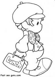 Welcome back the warm weather with these spring coloring sheets. Precious Moments Cute Boy Coloring Pages Printable Coloring Pages For Kids Precious Moments Coloring Pages Coloring Pages For Boys Coloring Pages