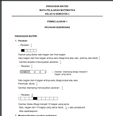 Maybe you would like to learn more about one of these? Ringkasan Materi Matematika Kelas 3 Mi Semester 2