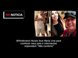May 30, 2021 · atualização: Whindersson Nunes Leva Maria Lina Para Conhecer Seus Pais Youtube