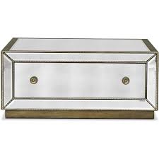 Reflection Coffee Table In 2020 Antique Mirror Coffee Tables Coffee Table Nailhead Furniture