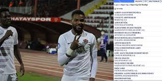 Marco fılıpe lopes paıxao altay. Boupendza Gol Kralligi Tahtinda Antakya Gazetesi Antakya Nin Tarafsiz Haber Portali