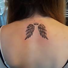 Scroll through these exquisite 'angel wing tattoos' and be inspired by the fascinating and diverse ways people interpret and modify this design to their these matching angel wings wrist tattoos are flightless wonders. Top 30 Angel Wings Tattoos Marvelous Angel Wings Tattoo Designs 2019