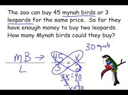 Just remember these 3 principles when solving proportions and it will ease the proportion exercise for you. How To Solve Word Problems Using A Proportion Youtube