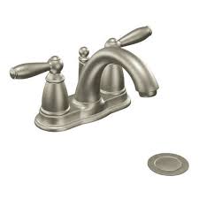 So, you may want to replace your. Moen Ca6610bn Brantford Two Handle Low Arc Bathroom Faucet Brushed Nickel Moen Http Low Arc Bathroom Faucet Bathroom Faucets Brushed Nickel Bathroom Faucets