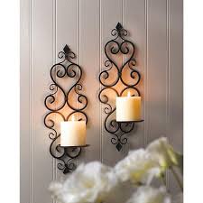 Shop over 200 top wall candle holders and earn cash back all in one place. Claudia Scrolling Wall Candle Holder Set Of 2 On Sale Overstock 15300684