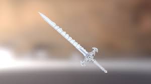 Sword of the Creator - White - 3D model by Robert B (@robert.burik)  [f390348]