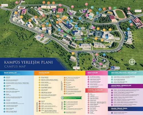 SAKARYA ÜNİVERSİTESİ ESENTEPE KAMPUSÜ YERLEŞİM PLANI >>> http://tanitim. sakarya.edu.tr/kampusharitasi.pdf … #SakaryaÜniversitesi #tercihimSAÜ