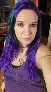 💚💜Northern Lights hair💜💚