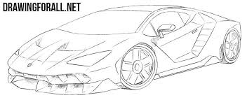 How To Draw A Race Car Step By Step Car Drawing Kids Car Drawings Cool Car Drawings