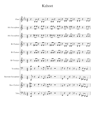 Each piece is labeled by difficulty level from easy through advanced. this is a great site if you're a beginning flutist and you want to play the pop songs you already know and enjoy. Kahoot Sheet Music For Trumpet In B Flat Trombone Flute Clarinet In B Flat More Instruments Mixed Ensemble Musescore Com