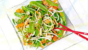 Snow Pea Salad With Vanilla Vinaigrette Only Gluten Free Recipes
