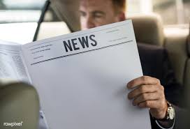Download Premium Psd Of Businessman Reading Newspaper Car Inside 6381 Business Man Newspaper Reading