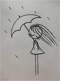 Что ещё рисовать, если за окном дождь. Kupit Cifrovoj Risunok Ailisa Devochka I Dozhd I Skachat