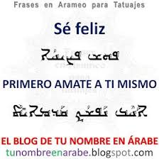 Frases En Arameo Para Tatuajes Nombres En Arabe Nombres Nombre