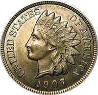 1907 Indian Head Penny Value Cointrackers
