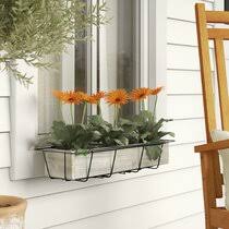 Window boxes make it easy to add plant life without dealing with larger decorative pieces or plants. Flower Window Boxes Wayfair