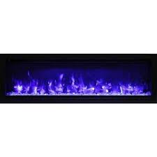 They don't require any maintenance, wood you can safely install these fireplaces under tv and electronics with smaller clearances than gas or ethanol fireplaces for example. Amantii Electric Fireplace 100 Clean Face Electric Built In With Lo Myfiredirect