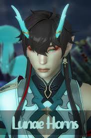 Talia's Witchy CC Finds — I made Dan Heng IL's horns, because I just love...