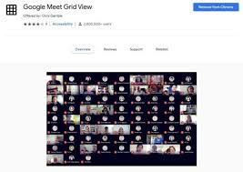 With these 10 handy chrome extensions you'll save time and work better. How To Use Google Meet Extension Grid View