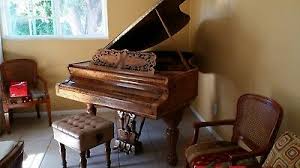 Antique Beautiful Baby Grand Piano Kranich And Bach W Bench 15 000 00 Picclick