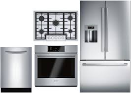 Are you looking for bosch kitchen appliance package deals? Bosch 4 Piece Kitchen Appliances Package With B26ft50sns 36 Inch French Door Refrigerator Hbl8453uc 30 Inch Electric Single Wall Convection Oven Ngm8056uc 30 Inch A Tremendous Home