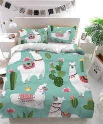 More than 599 happy cactus at pleasant prices up to 12 usd fast and free worldwide shipping! Alpaca Llama And Cactus Duvet Cover Bedding Set Itday Bedding Set Unique Bedding Sets Bed Covers