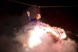 Donald Trump: Effigy of Republican ...