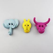 Cute Animal Hooks For Jewelry Kids Or Nursery Etsy In 2020 Animal Hooks 3d Printing Cute Animals