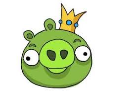 How To Draw Angry Birds Pig King Pig Angry Birds Pigs Painted Rocks Kids Pig Painting