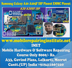 Samsung Galaxy A20 A205f Isp Pinout Emmc Pinout Dead Boot Repair Frp Remove Imet Mobile Repairing Institute Imet Mobile Repairin Samsung Galaxy Samsung Isp