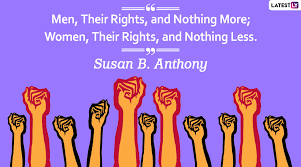Viral News Women S Equality Day 2020 Quotes With Hd Images Hard Hitting Sayings By Powerful Women Latestly She has not only celebrating women's day will do, we must try out to make every woman in our life special. hard hitting sayings by powerful women