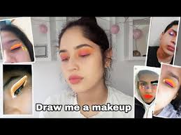 Draw me a makeup Challenge| Tiffany Celis