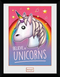 Images and depictions of this type of unicorn can be seen in ancient england tapestries. Unicorn Belive In Unicorns Gerahmte Poster Bilder Kaufen Bei Europosters