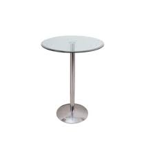 Carbon loft greenwood industrial metal bar table with elm top. Stainless Steel And Glass Round Transparent High Bar Table Rs 3200 Piece Id 17783588888