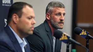Mountaineers introduce interim men's basketball coach Josh Eilert