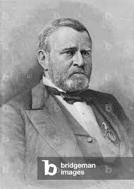 Image of General Ulysses Simpson Grant, engraved from a photograph,  illustration from by Brady, Mathew (1823-96) (after)